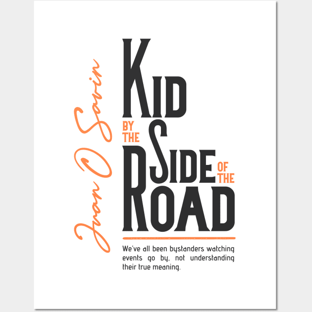 Kid by the Side of the Road Shirt White Wall Art by SeraphimChris